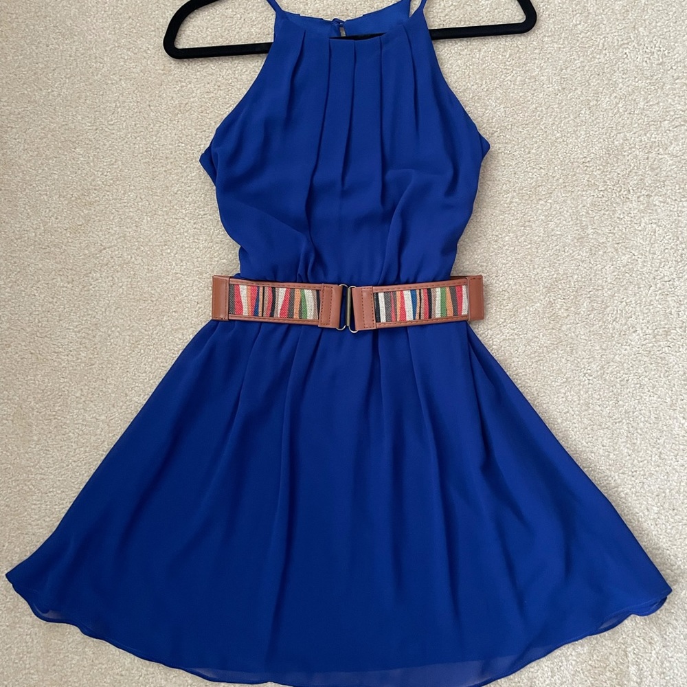 Royal Blue Dress